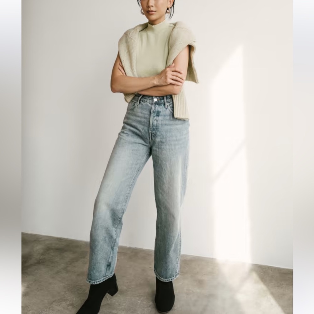 Everlane way high ridged denim
